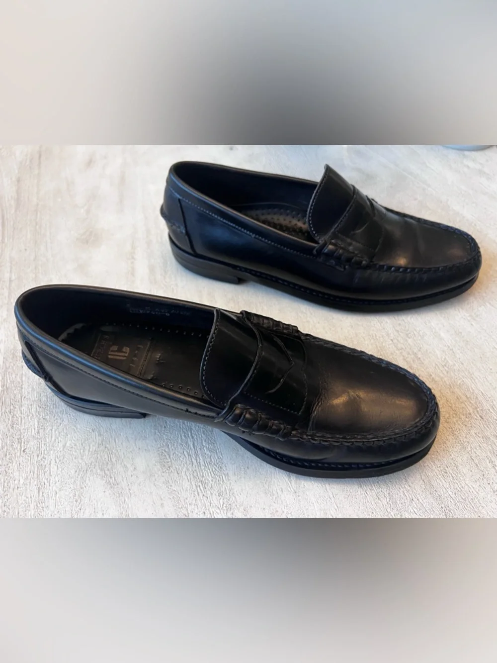 Church's‎ 1837 Black Leather Penny Loafers